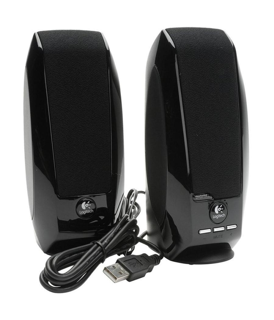 Logitech altavoces 2.0 s150 negro oem