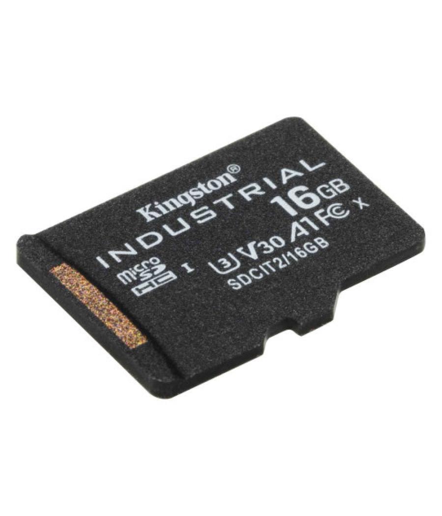 Kingston technology industrial 16 gb microsdhc uhs-i clase 10