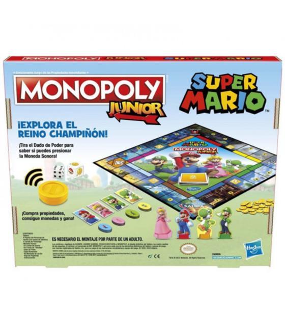 Juego de mesa monopoly jr super mario edition español