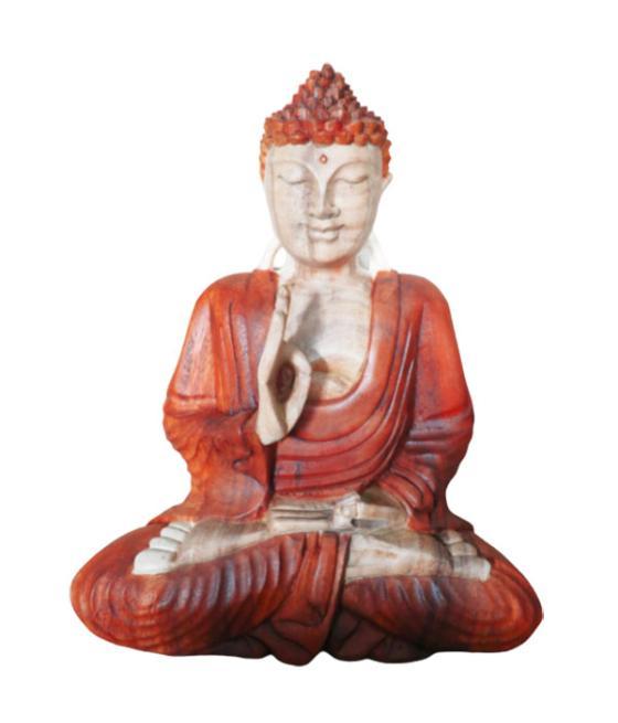 Estatua de Buda Tallada a Mano- 30cmTransmisión de Enseñanza