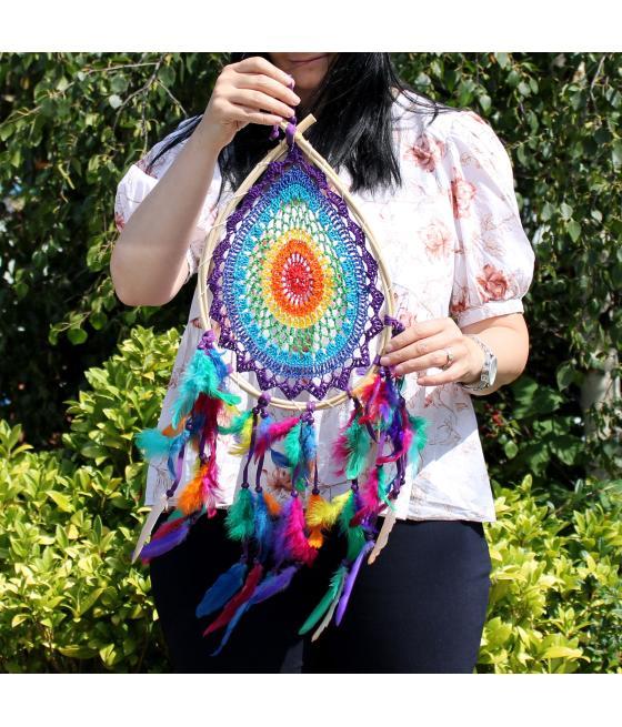 Bali Dreamcatchers - Large Multi Teardrop