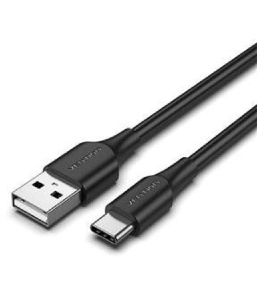 Cable usb 2.0 tipo usb-c a usb-a 1 m negro vention