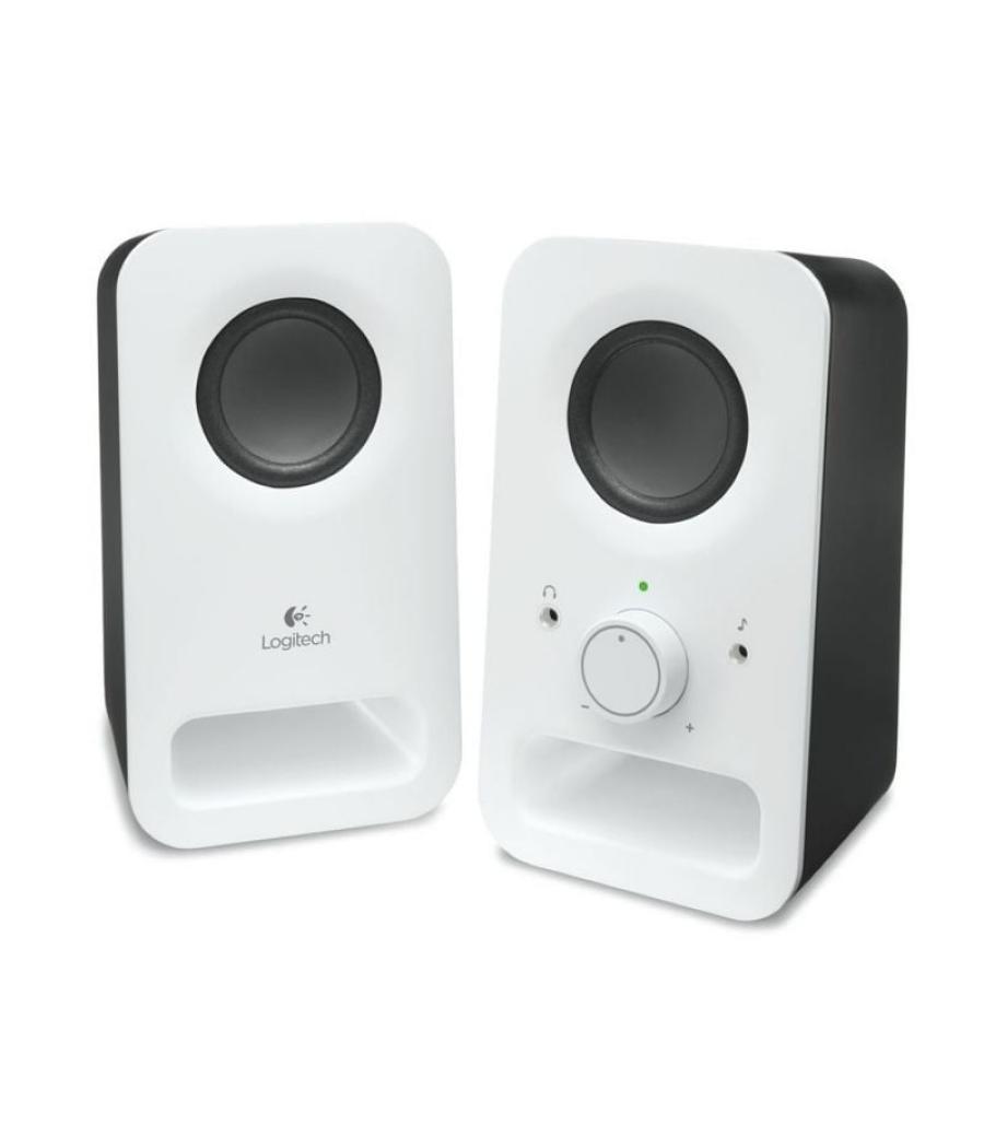 Altavoces logitech z150/ 6w/ 2.0/ blanco