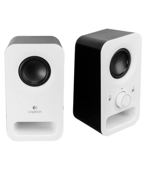Altavoces logitech z150/ 6w/ 2.0/ blanco