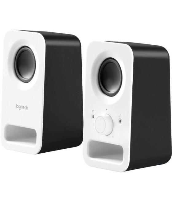 Altavoces logitech z150/ 6w/ 2.0/ blanco