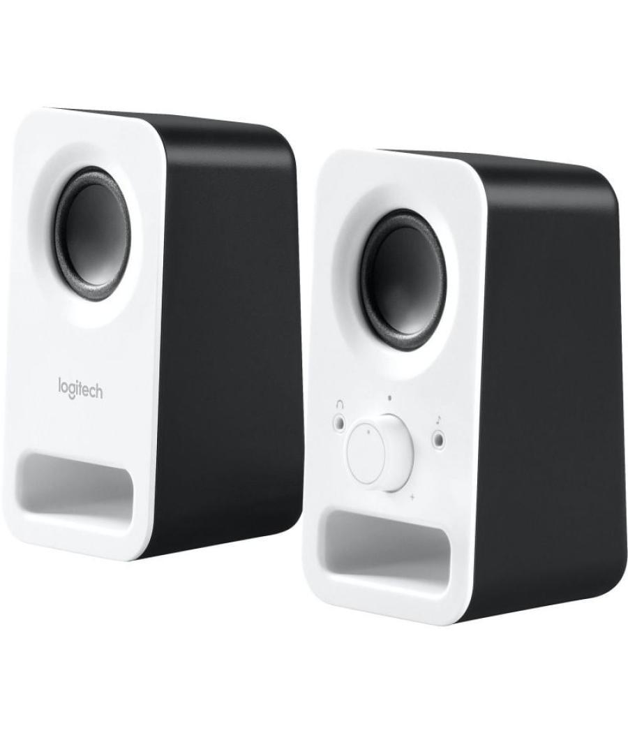 Altavoces logitech z150/ 6w/ 2.0/ blanco