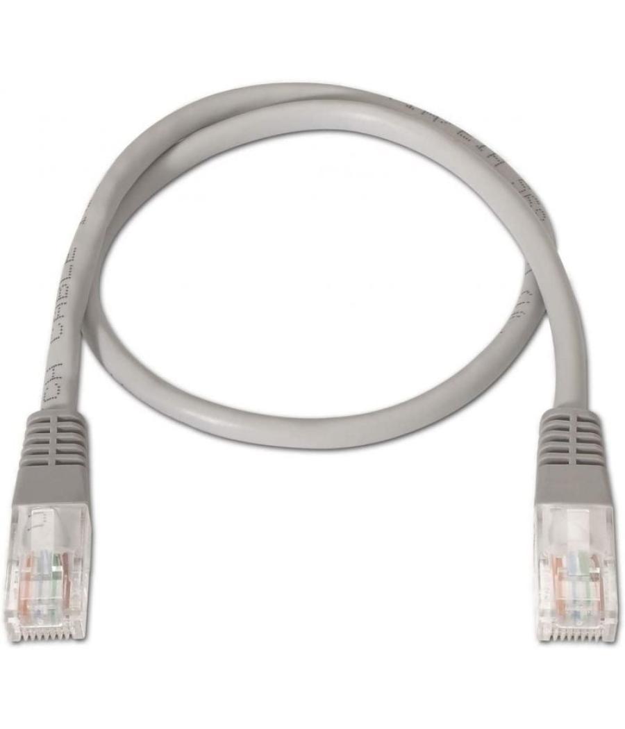 Cable de red rj45 utp aisens a133-0175 cat.5e/ 30cm/ gris