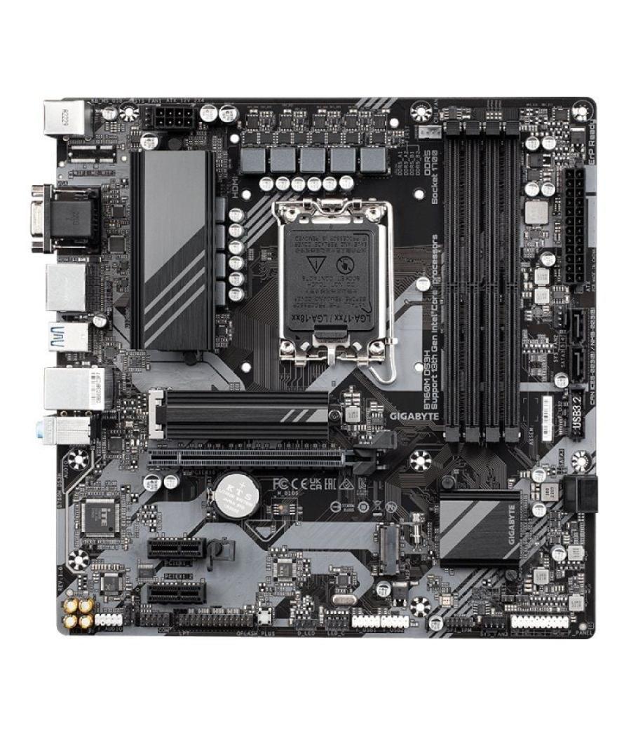 Placa base gigabyte b760m ds3h socket 1700/ micro atx