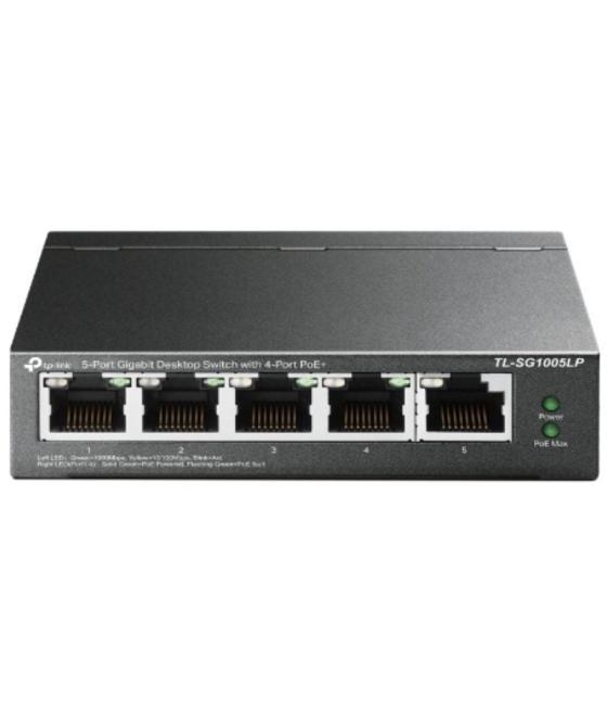 Switch tp-link tl-sg1005lp 5 puertos/ rj-45 10/100/1000/ poe