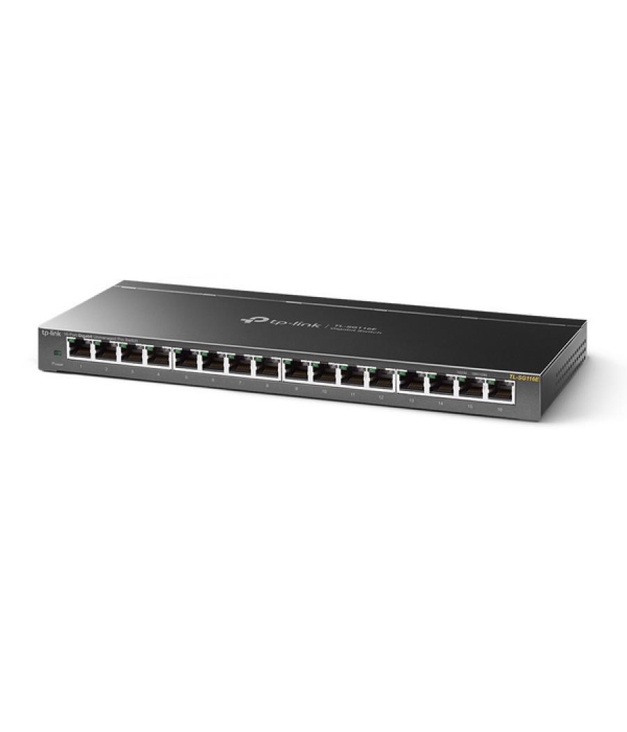 Switch semigestionable tp-link tl-sg116e 16p giga carcasa metalica