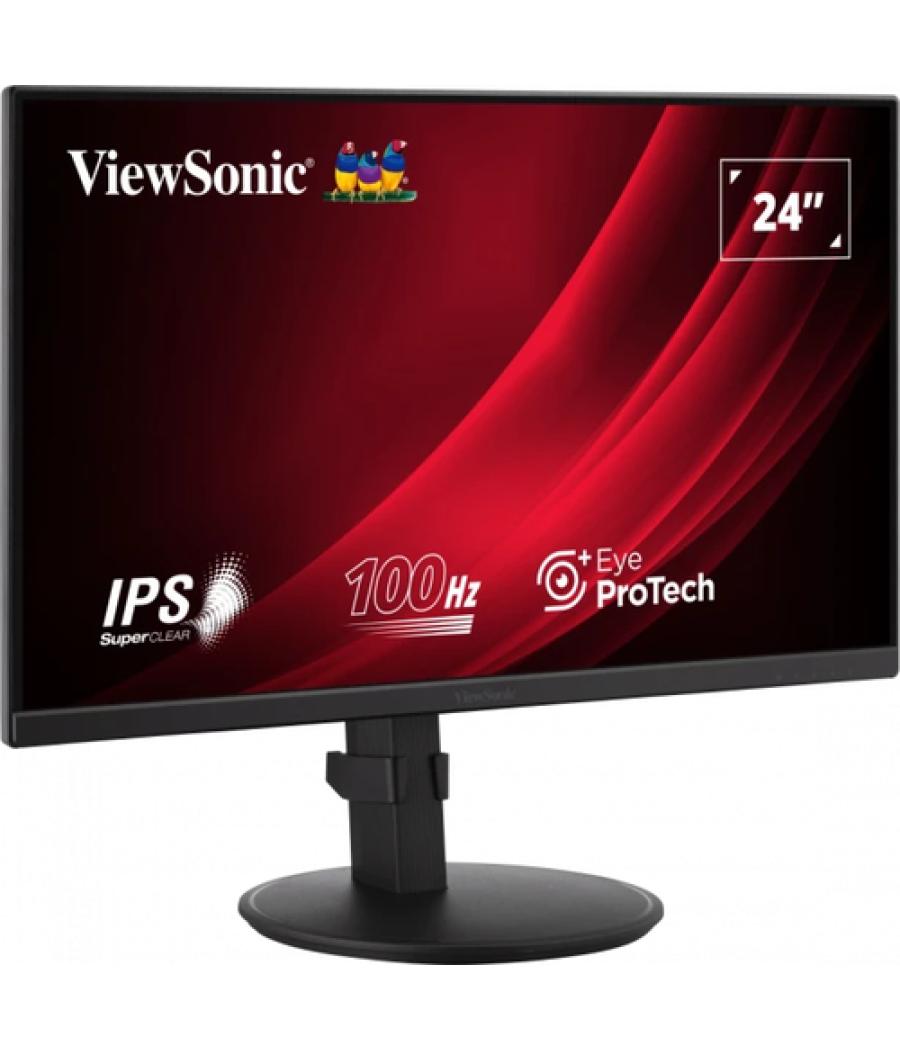 Viewsonic Display VG2408A pantalla para PC 61 cm (24") 1920 x 1080 Pixeles Full HD LED Negro