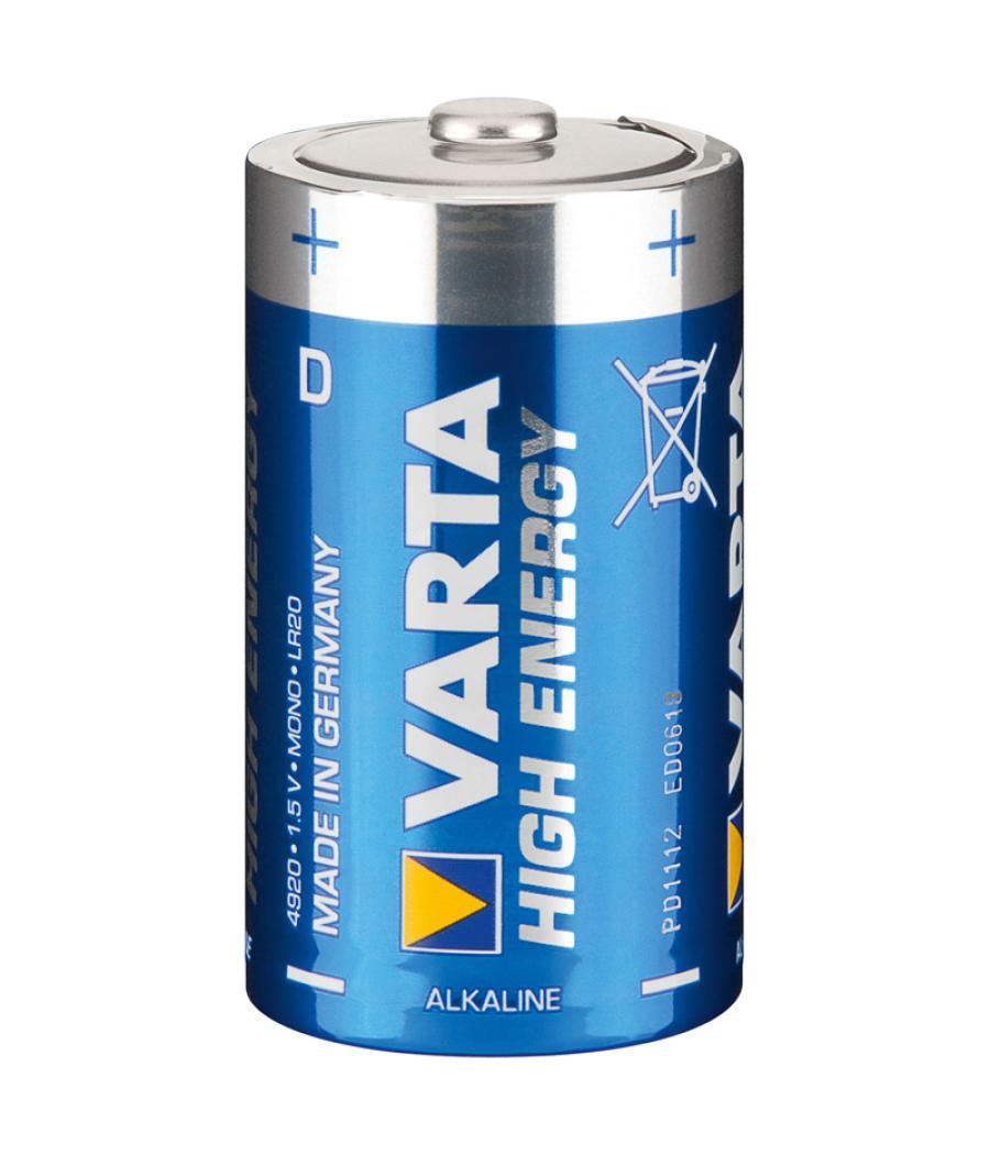 Pilas alcalinas varta d (pack 2)