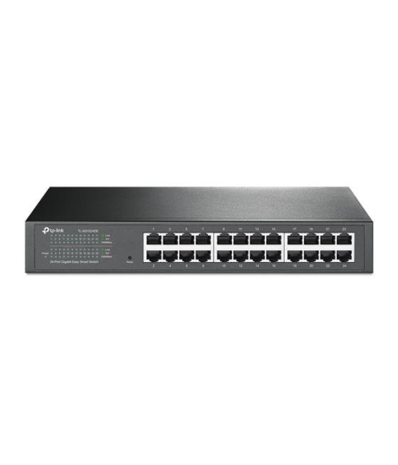 Tplink tl-sg1024de - switch gestión fácil - 24 puertos gigabit rj45