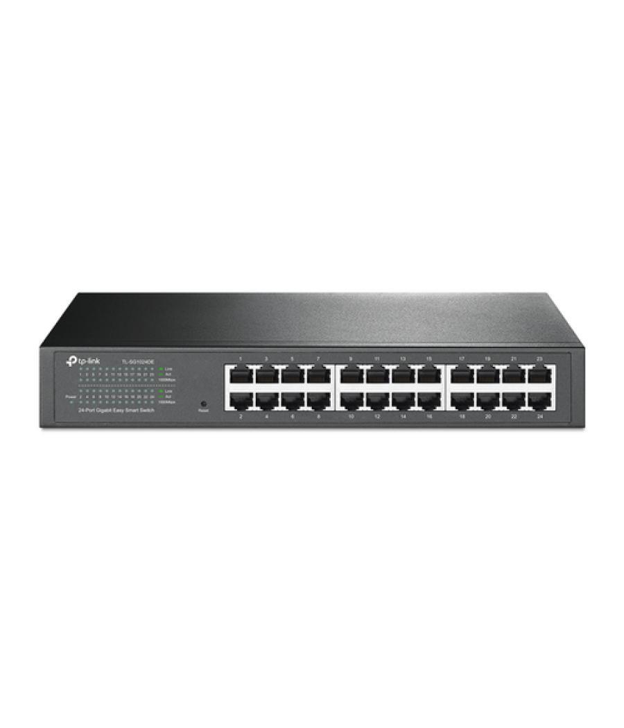 Tplink tl-sg1024de - switch gestión fácil - 24 puertos gigabit rj45