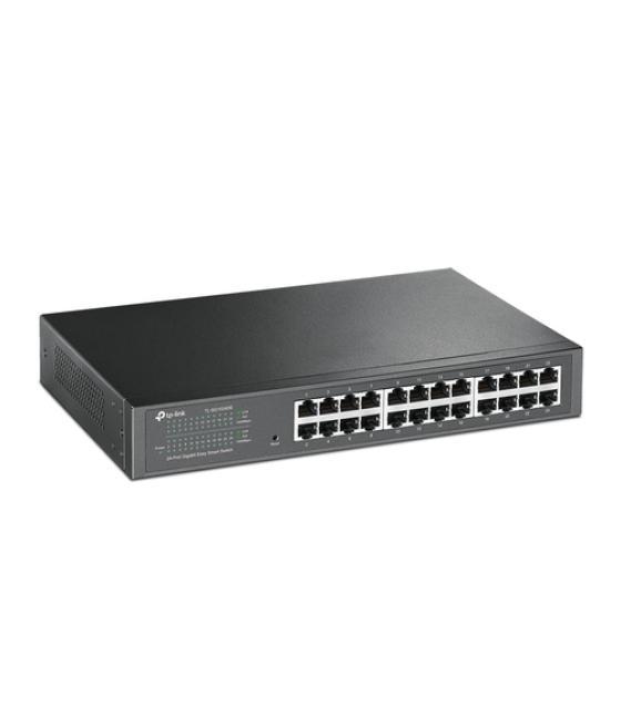 Tplink tl-sg1024de - switch gestión fácil - 24 puertos gigabit rj45