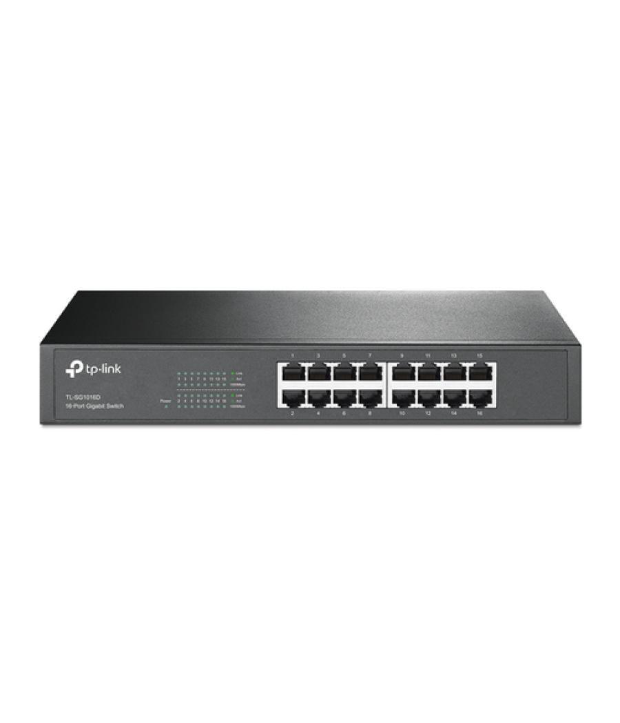 Tplink - switch 16p 10/100/1000 mbps tplink tl-sg1016d - carcasa metálica - 13"