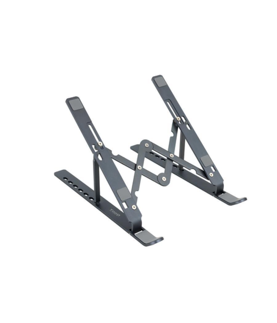 Soporte elevador aluminio plegable portÁtiles gris