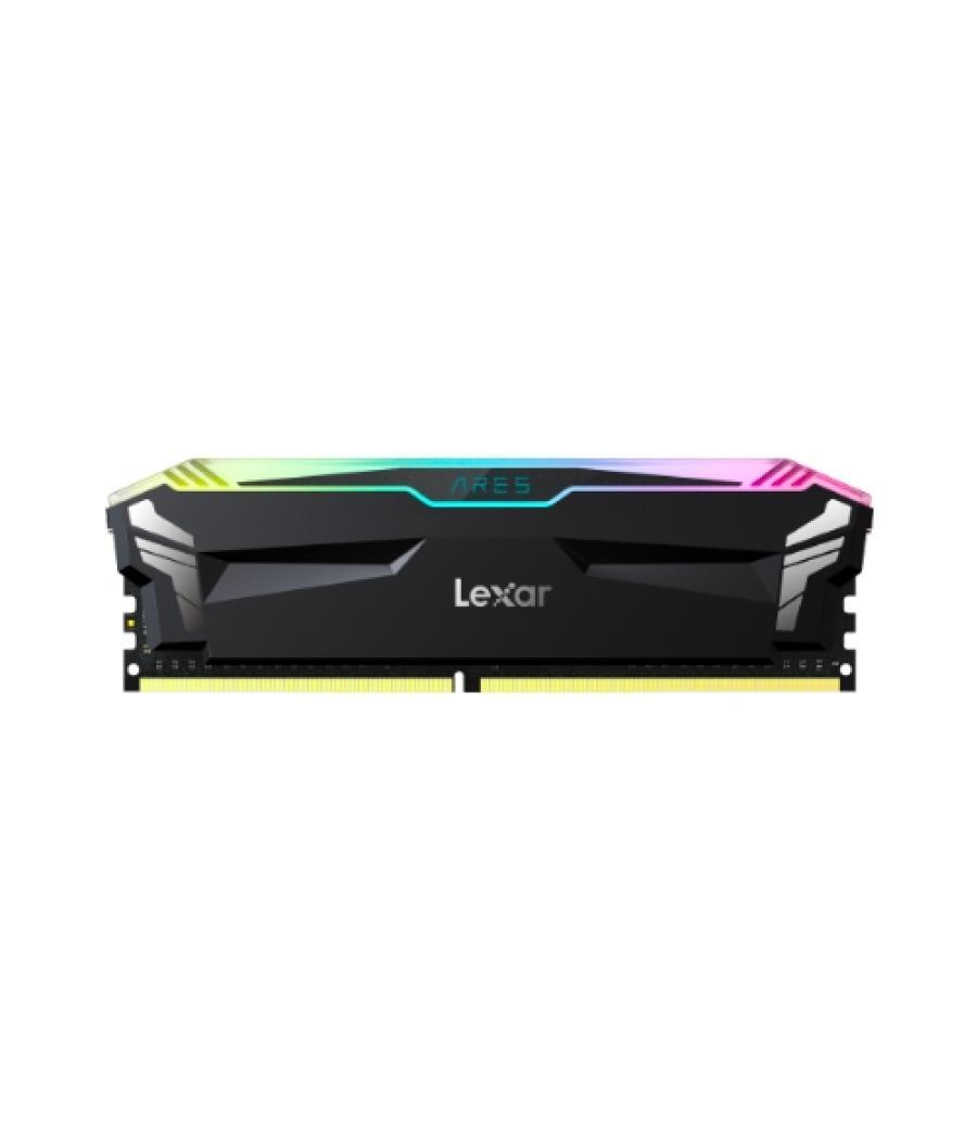 Lexar ares rgb gaming - 16gb kit (2x8gb) - ddr4-3600 udimm - 288 pin - cl18-22-22-42 - xmp 2.0 - 1.35 v / 1.4 v - garantía de po