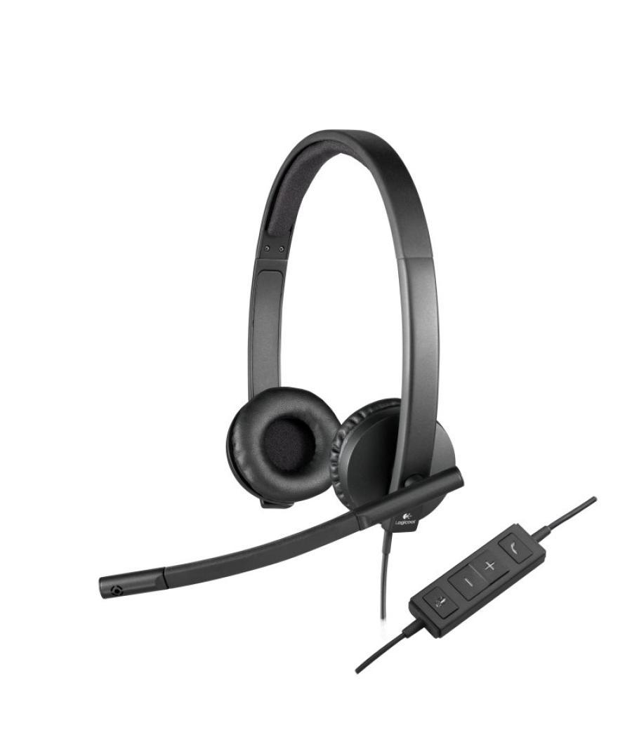 Logitech auricular stereo h570e usb
