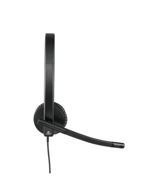 Logitech auricular stereo h570e usb