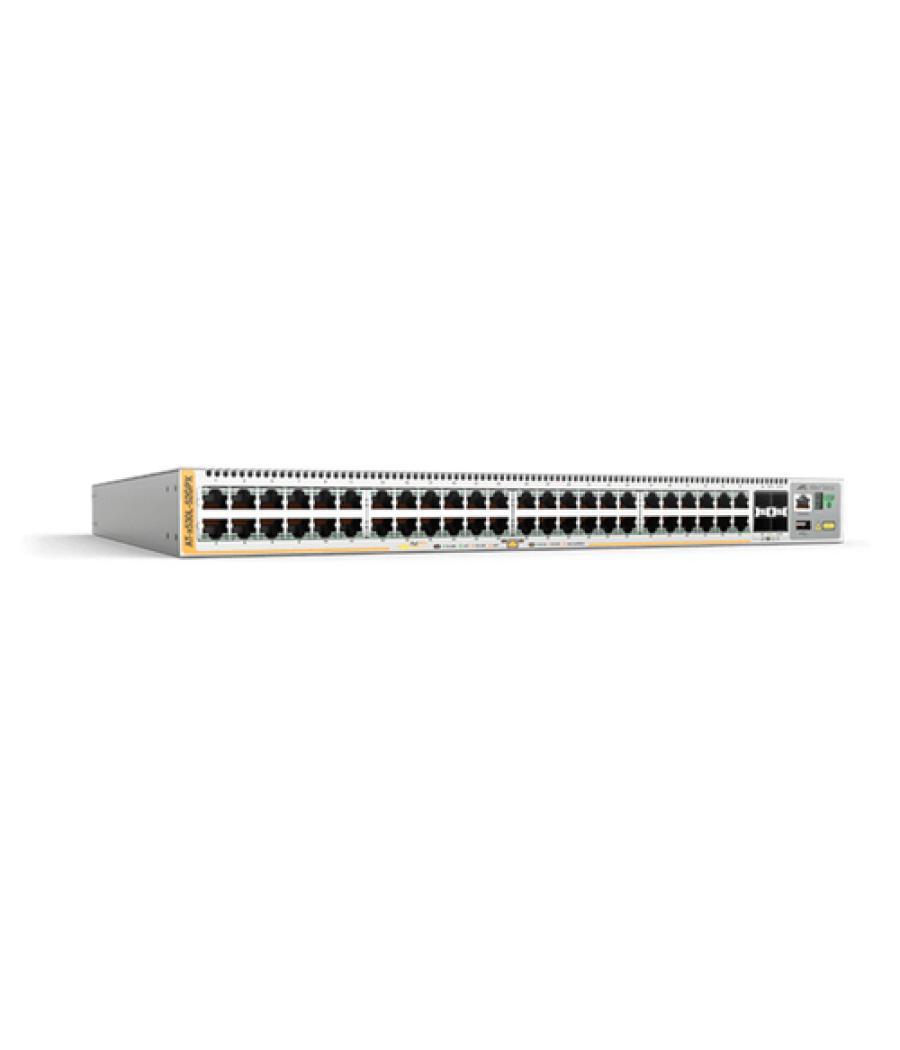 Allied Telesis AT-x530L-52GPX-50 Gestionado L3 Gigabit Ethernet (10/100/1000) Energía sobre Ethernet (PoE) Gris