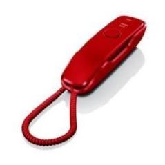 Telefono fijo compacto da210 rojo - Imagen 1