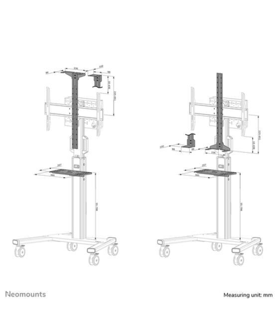 Neomounts by Newstar Select kit de barra de vídeo y multimedia