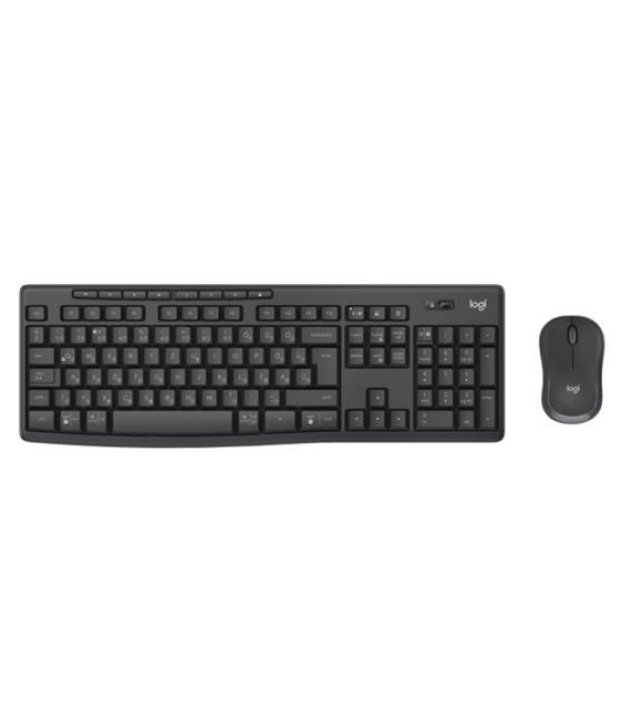 Logitech MK370 Combo for Business teclado Ratón incluido RF Wireless + Bluetooth QWERTY Hebreo Grafito