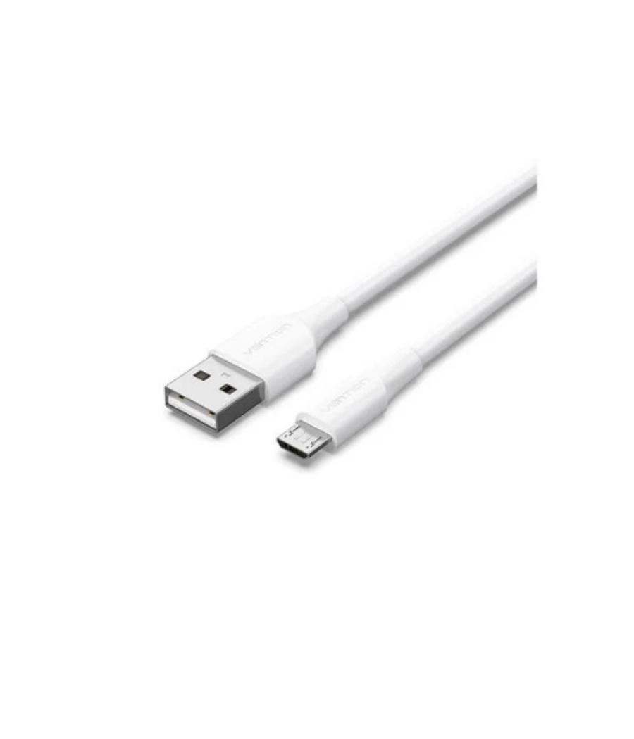 Cable usb 2.0 a micro usb 1.5 m blanco vention