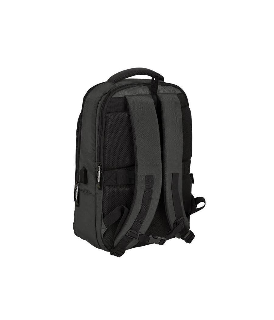 Cartera escolar safta business (black-blue-grey) mochila ordenador 15,6\" 290x150x440 mm