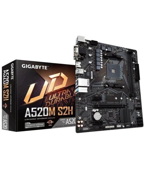 Placa base gigabyte a520m s2h socket am4/ micro atx