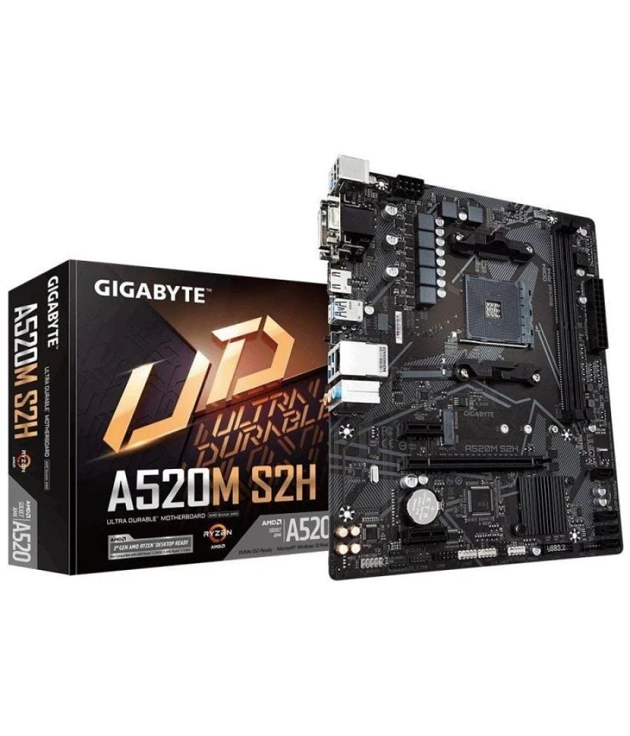 Placa base gigabyte a520m s2h socket am4/ micro atx