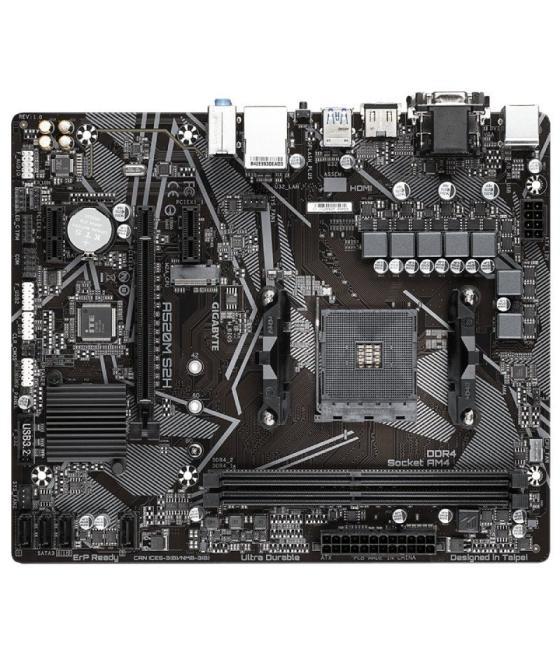 Placa base gigabyte a520m s2h socket am4/ micro atx