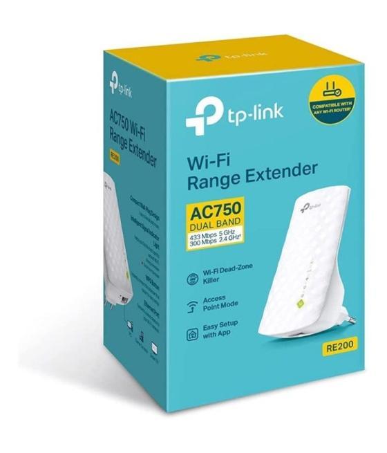 Repetidor inalámbrico tp-link ac750 750mbps/ 3 antenas internas