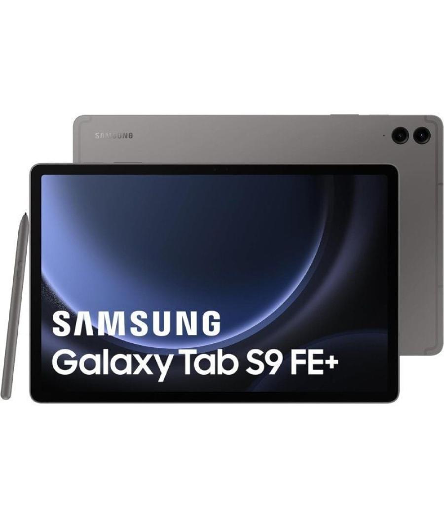 Tablet samsung galaxy tab s9 fe+ 12.4'/ 8gb/ 128gb/ octacore/ 5g/ gris