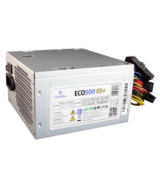 CoolBox ECO500 85+ unidad de fuente de alimentación 300 W 20+4 pin ATX ATX Gris