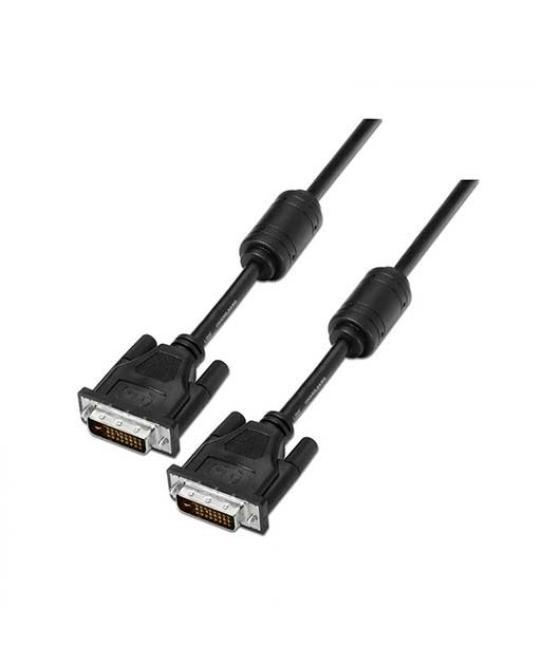 Cable con ferrita dvi-d(m) a dvi-d(m) aisens 1.8m