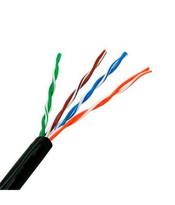 Cable red utp cat5 rj45 aisens 305m negro