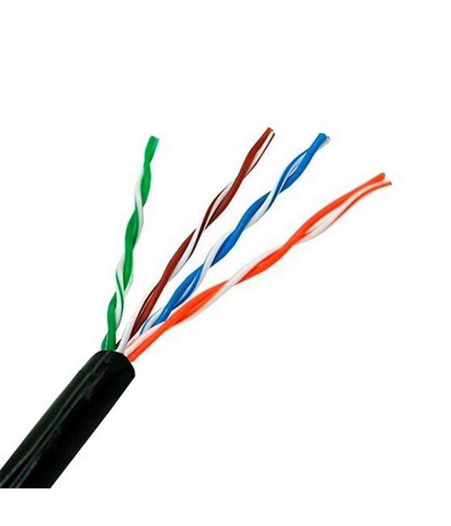 Cable red utp cat5 rj45 aisens 305m negro