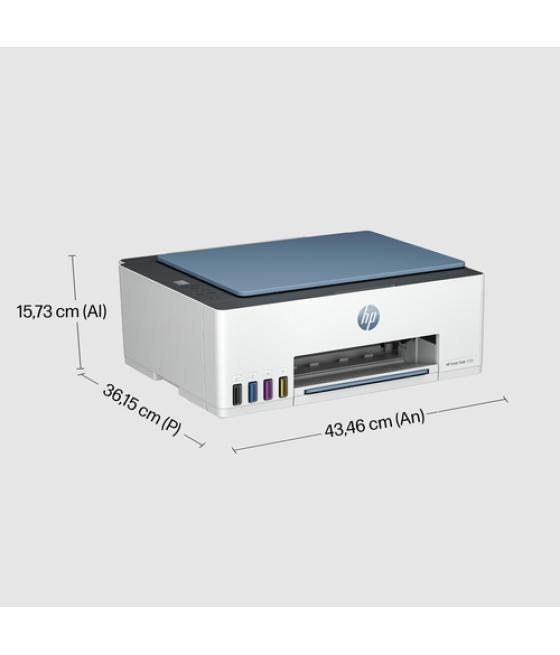 Hp smart tank 5106 - multifunción recargable wifi fax móvil blanca