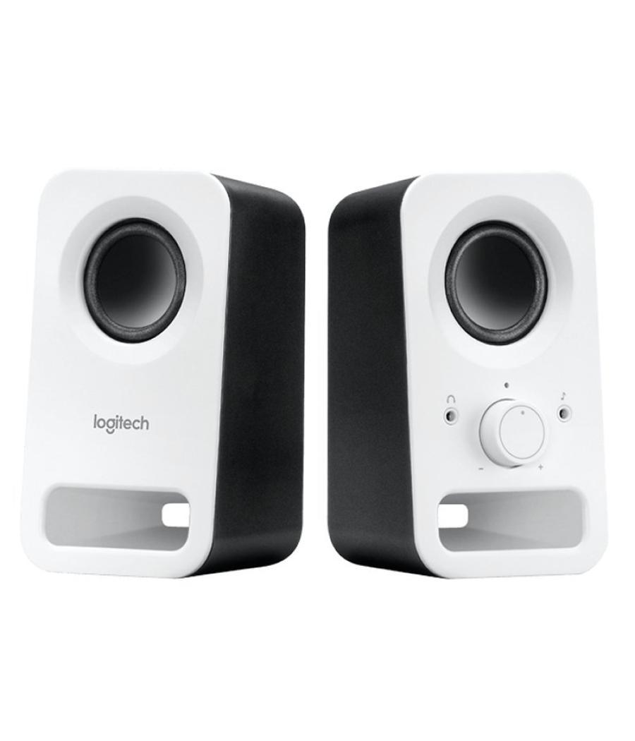 Logitech altavoz 2.0 z150 blanco
