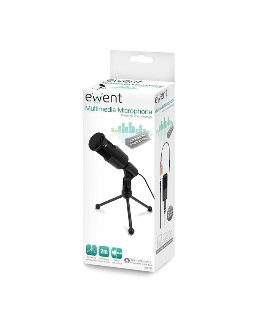 Ewent ew3552 micrófono multimedia cancelación ruid