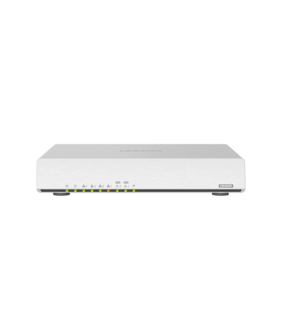 QNAP QHora-301W router inalámbrico 10 Gigabit Ethernet Doble banda (2,4 GHz / 5 GHz) Blanco