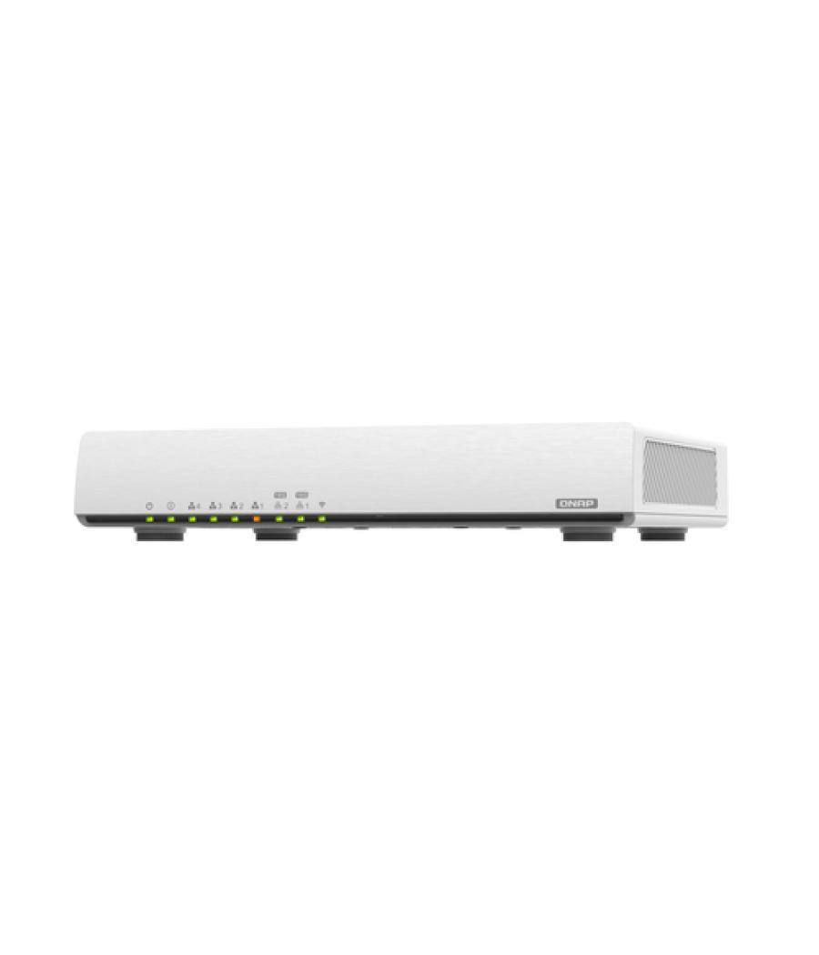 QNAP QHora-301W router inalámbrico 10 Gigabit Ethernet Doble banda (2,4 GHz / 5 GHz) Blanco