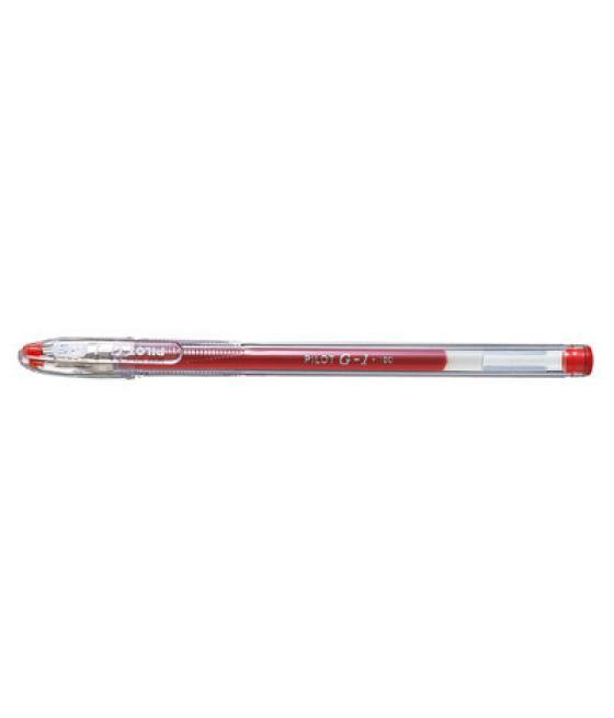 Boligrafo roller gel g-1 0.5mm rojo pilot bl-g1-5tr