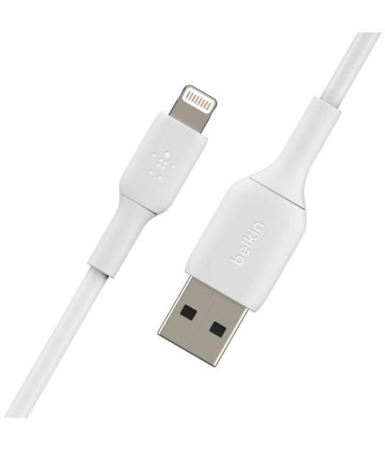 Belkin caa001bt3mwh cable de conector lightning 3 m blanco