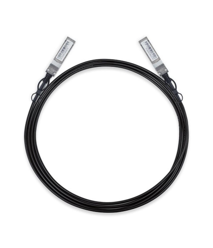 Tp-link tl-sm5220-3m cable de fibra optica sfp+ dac negro