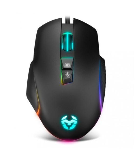 Krom keos ratón usb tipo a óptico 6400 dpi mano derecha