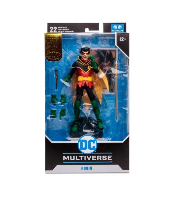 Figura mcfarlane dc multiverse damian wayne robin 17cm