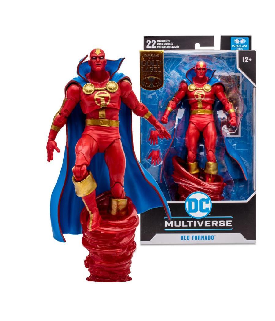 Figura mcfarlane dc multiverse red tornado 17cm